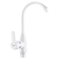 Смеситель для кухни Plamix Mario-011(W) White PM0609